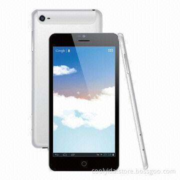 3G Tablet PC, MTK6572, Dual SIM Cards + Dual Cameras, GPS+Wi-Fi+BT+FM, Metal Back Shell, Super-slim